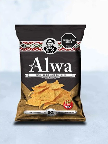 Nachos de Maíz con Chía