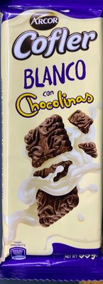 Cofler Blanco con Chocolinas