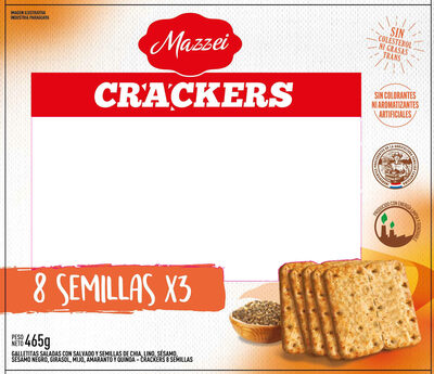 Crackers 8 Semillas