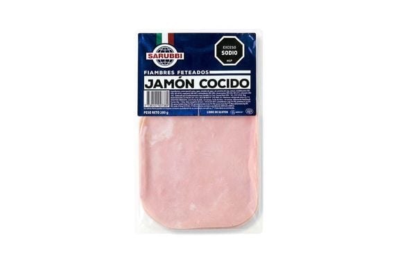 Jamón Cocido Sarubbi 200 g