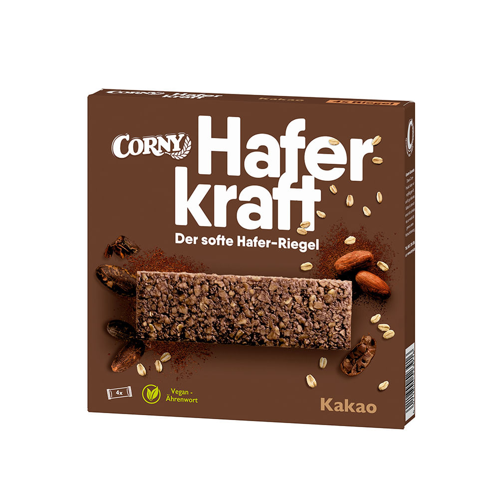 Barras de Cereal Sabor Kakao 140 Grs x 4 Un Corny