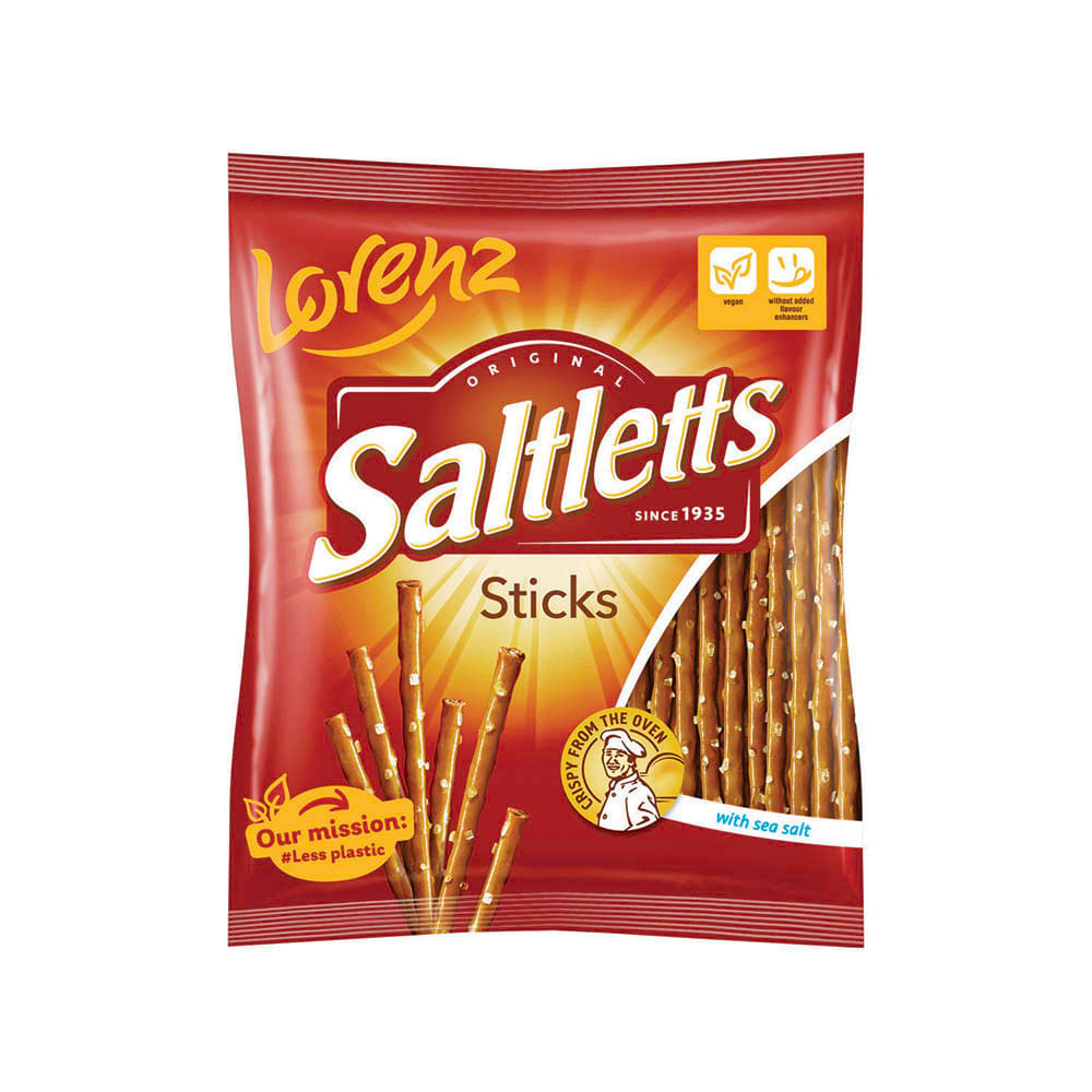 Snacks Salados Sticks Sabor Tradicional 150 Grs Lorenz