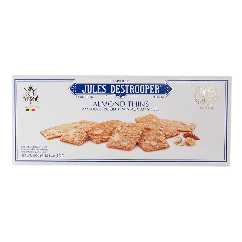 Galletitas Sabor Almendras 100 Grs Jules Destrooper