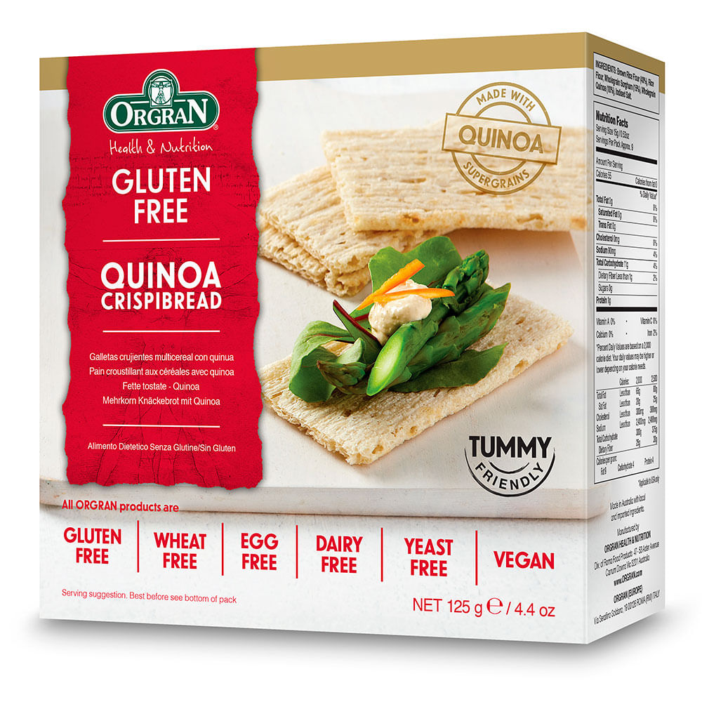 Tostadas Arroz Multicereal Orgran C/qui