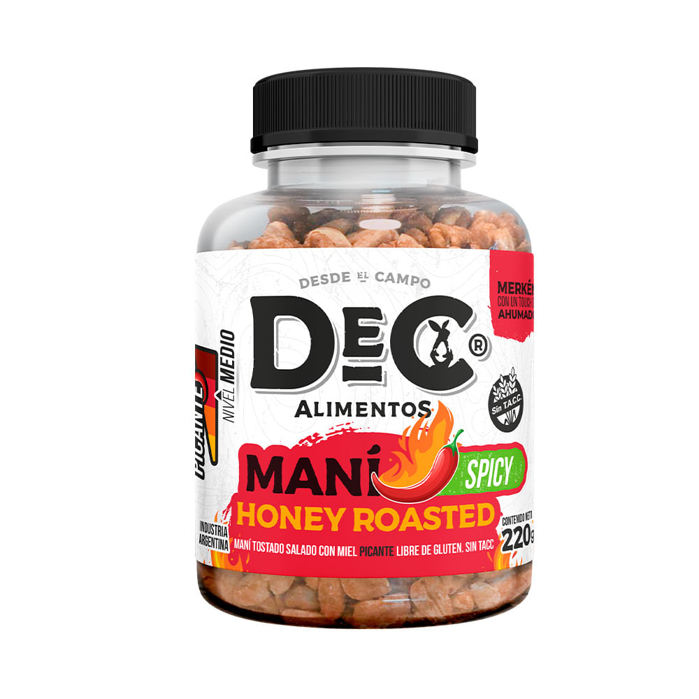 Maní Sabor Honey Roasted Spicy 220 Grs Dec