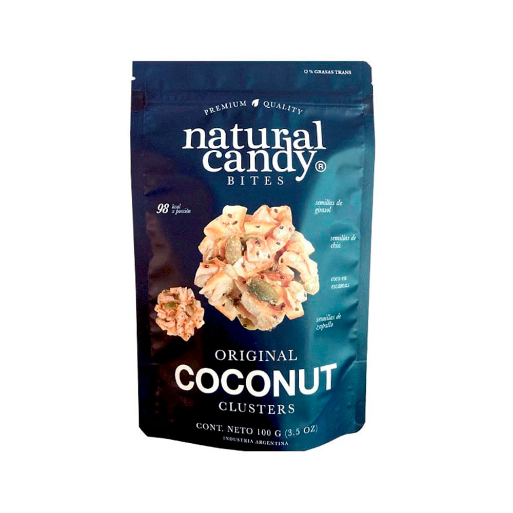 Cereales Sabor Coco 100 Grs Natural Candy