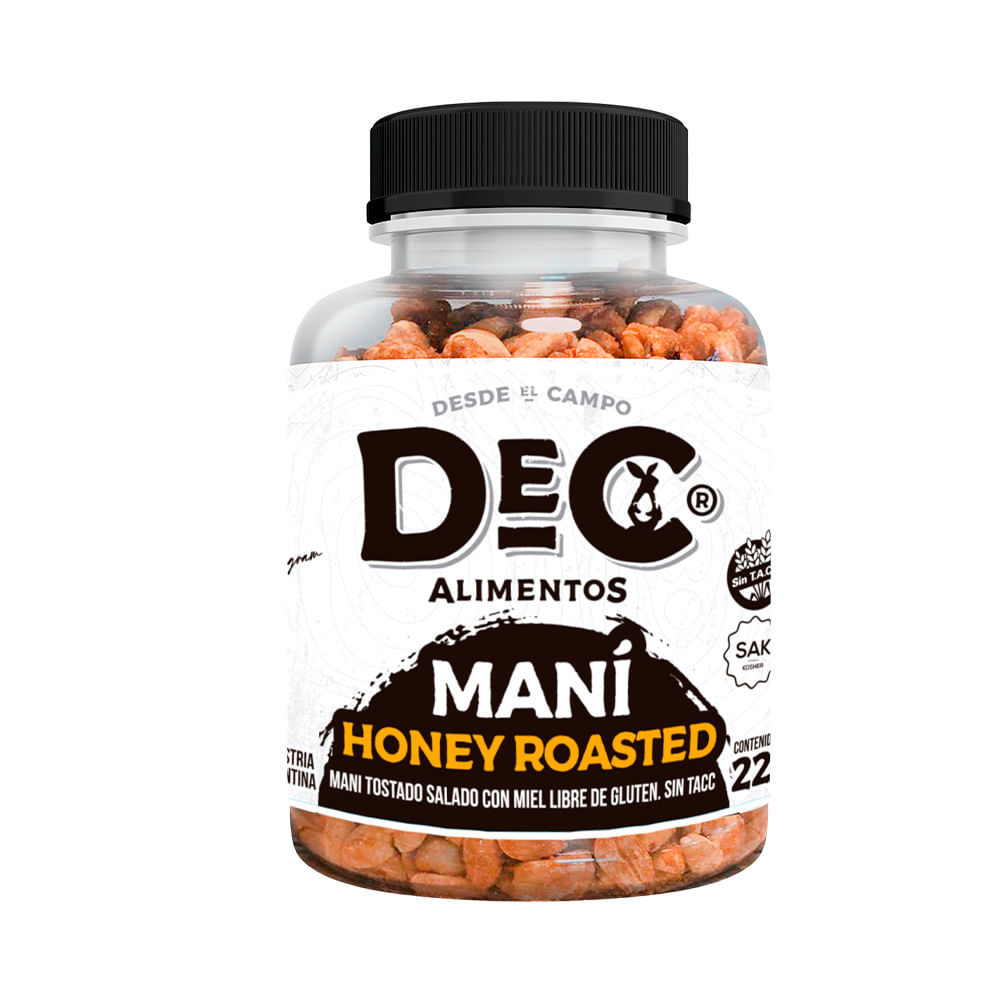 Maní Sabor Miel 220 Grs Dec