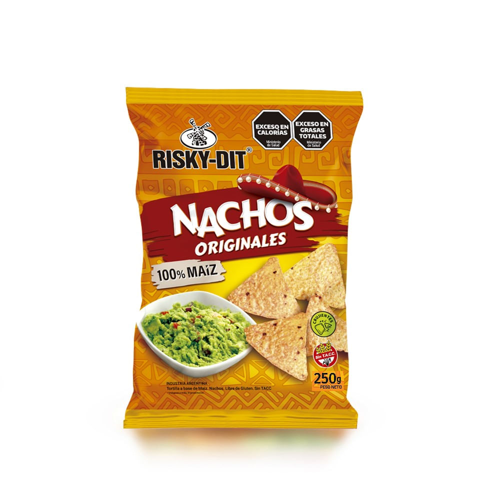 Nachos Risky-dit Originales X250g
