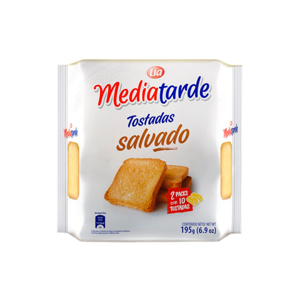 Tostadas Media Tarde Salvado X187g