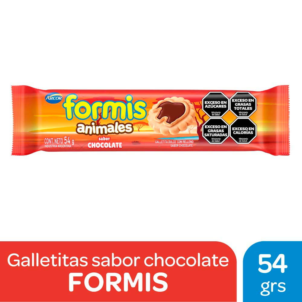 Galletitas Formis Chocolate 54gr