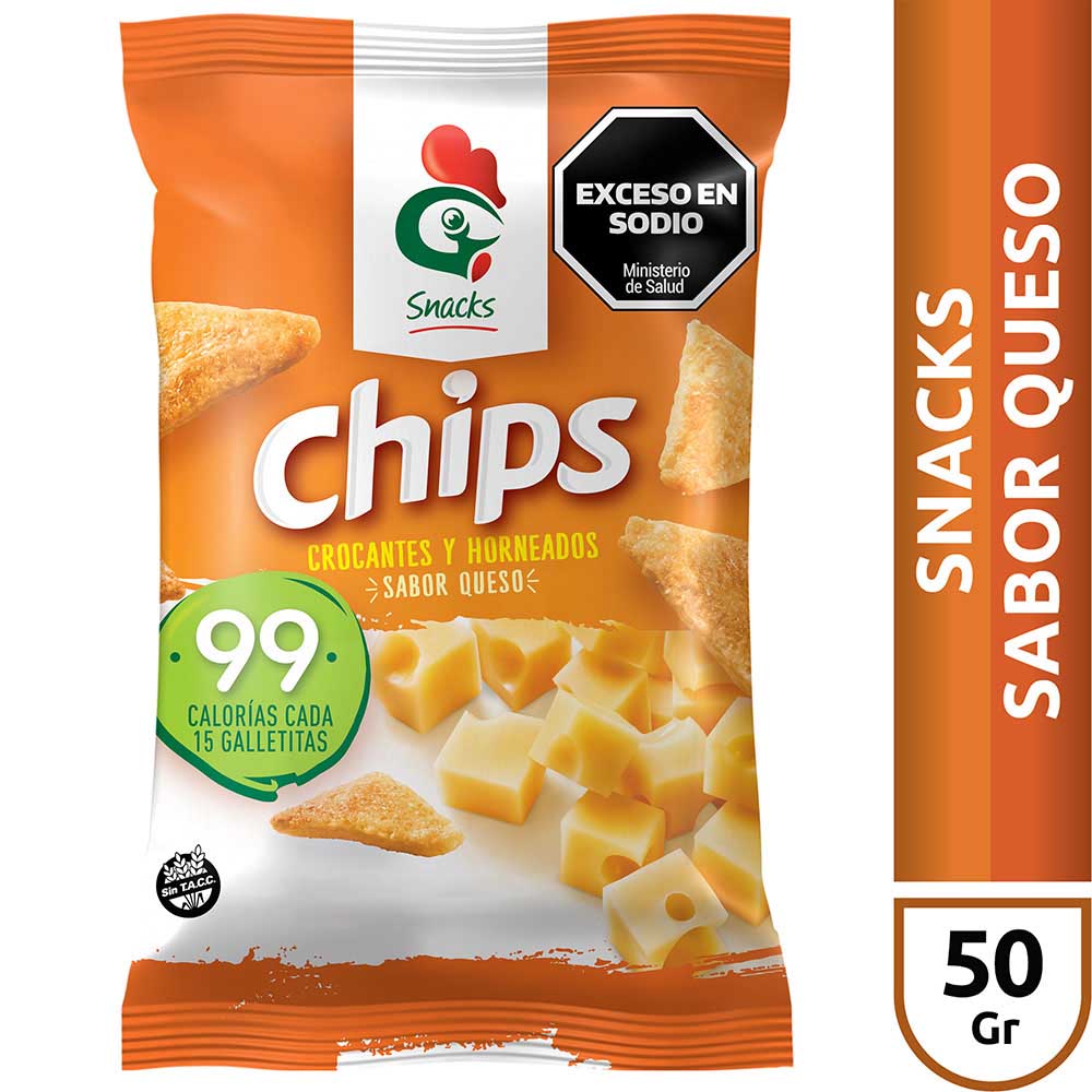 Galletitas Snacks Gallo Queso 50g