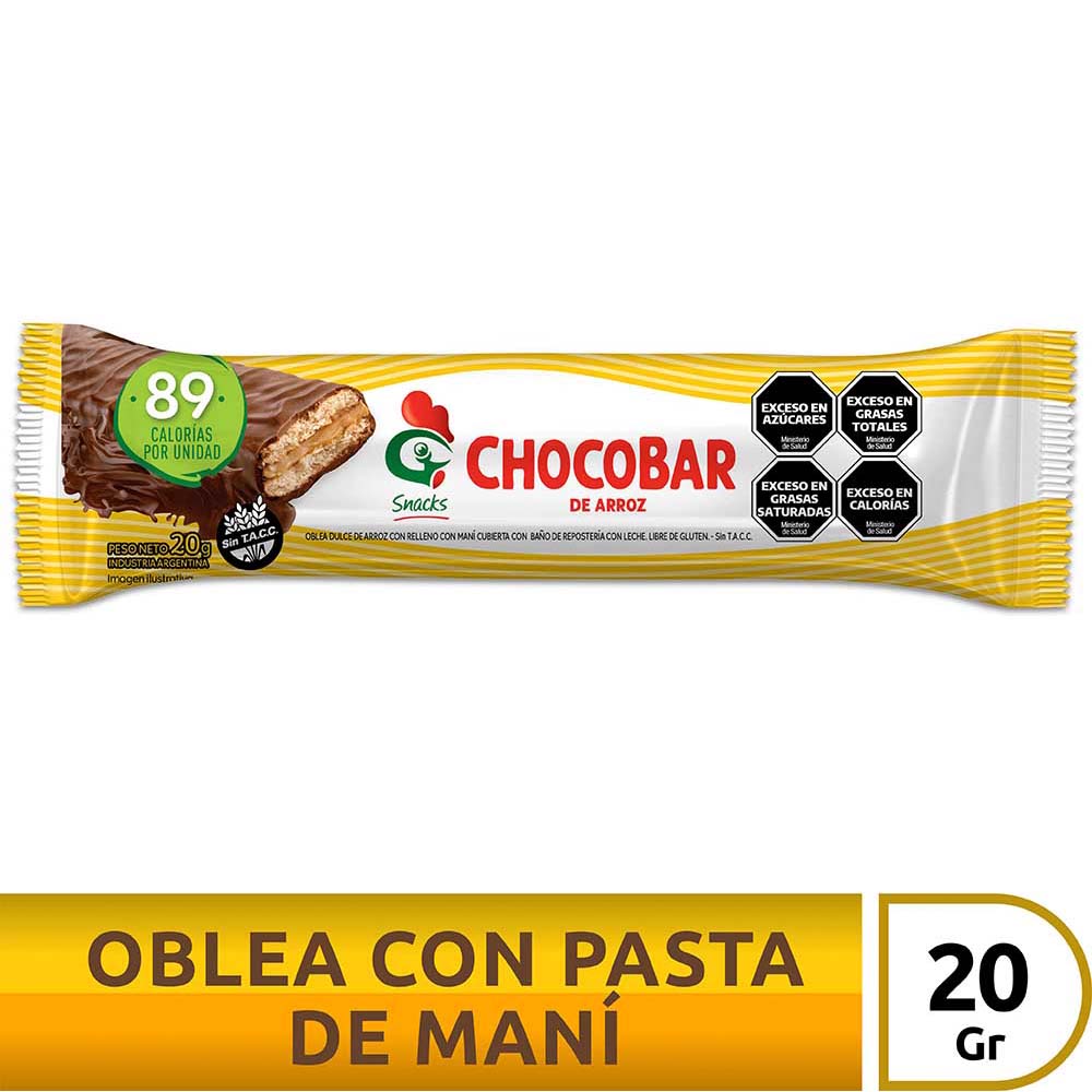 Snacks Gallo Chocobar