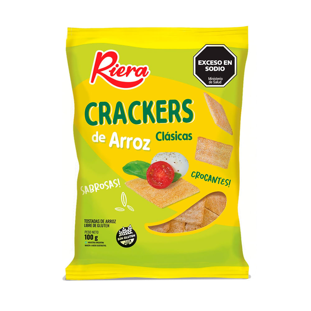 Tostadas de Arroz Clásicas 100 Grs Riera