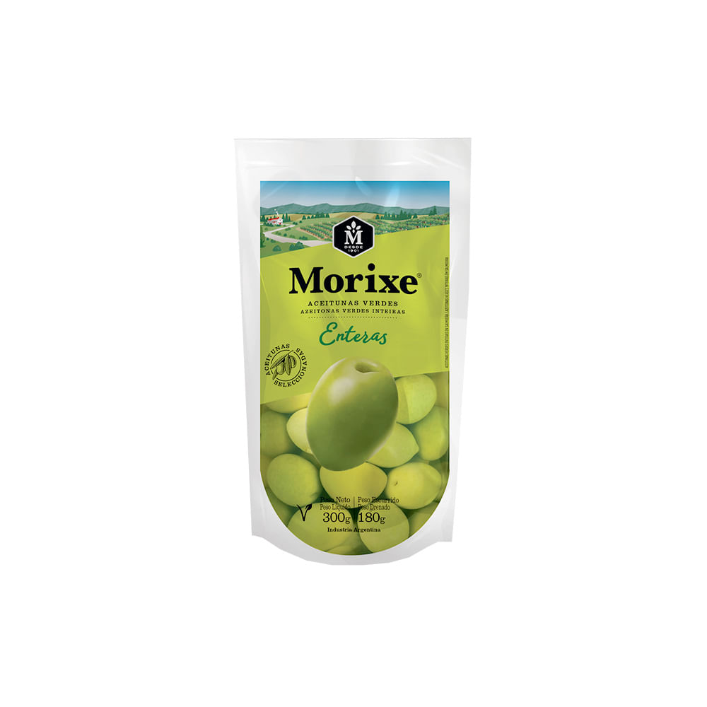 Aceitunas Morixe Verdes 300 Gr