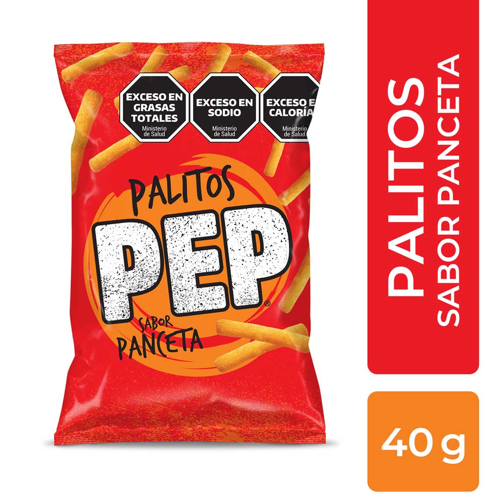 Palitos Salados Sabor Panceta 40 Grs Pep
