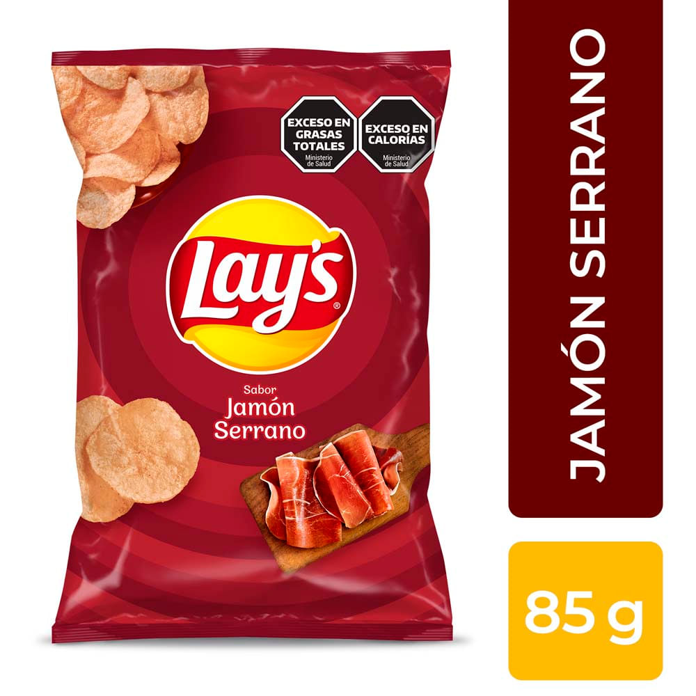 Papas Fritas Lays Jamon Serrano 85g
