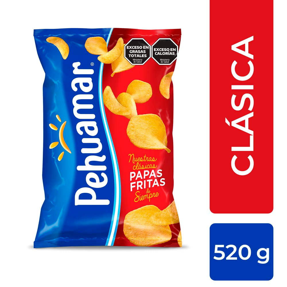 Papas Fritas Lisa Pehuamar 520 Gr