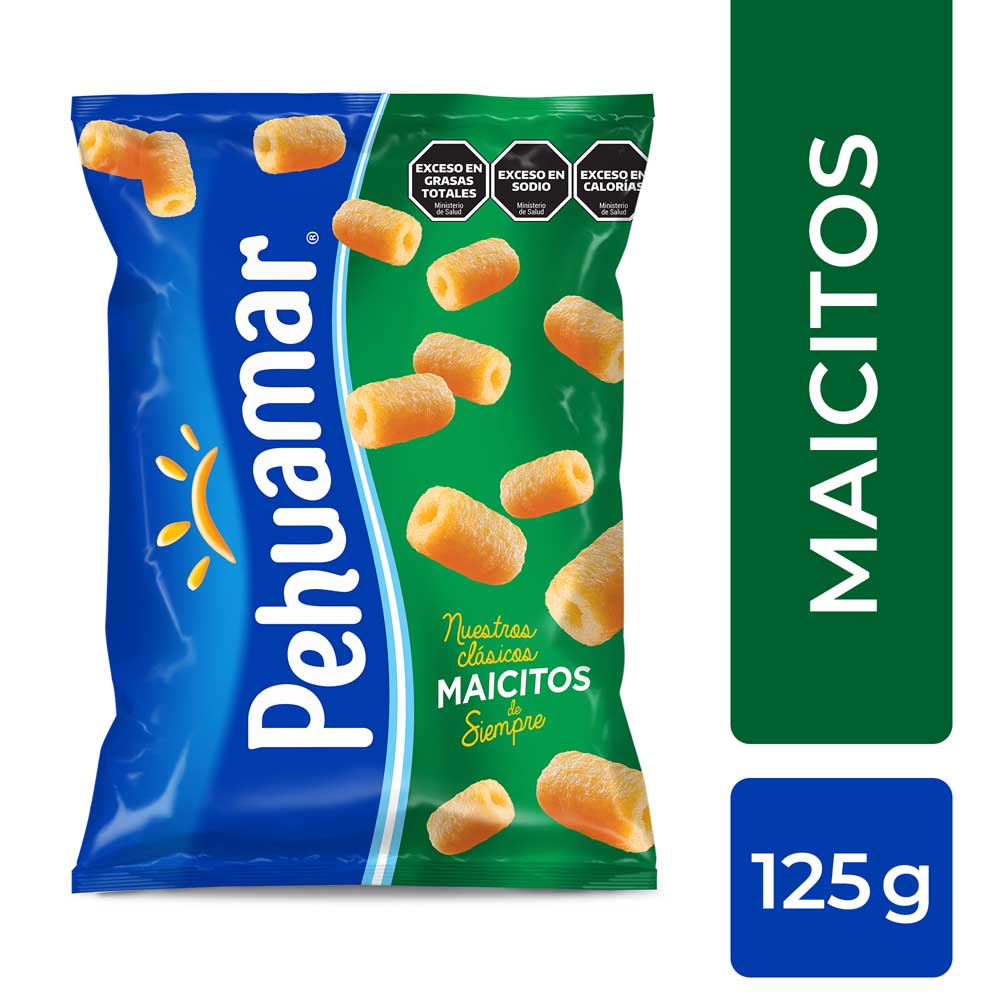 Snacks Salados Maicitos 125 Grs Pehuamar