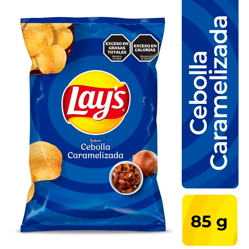 Papas Fritas Lays Cebolla Caramelizada 85 Grs