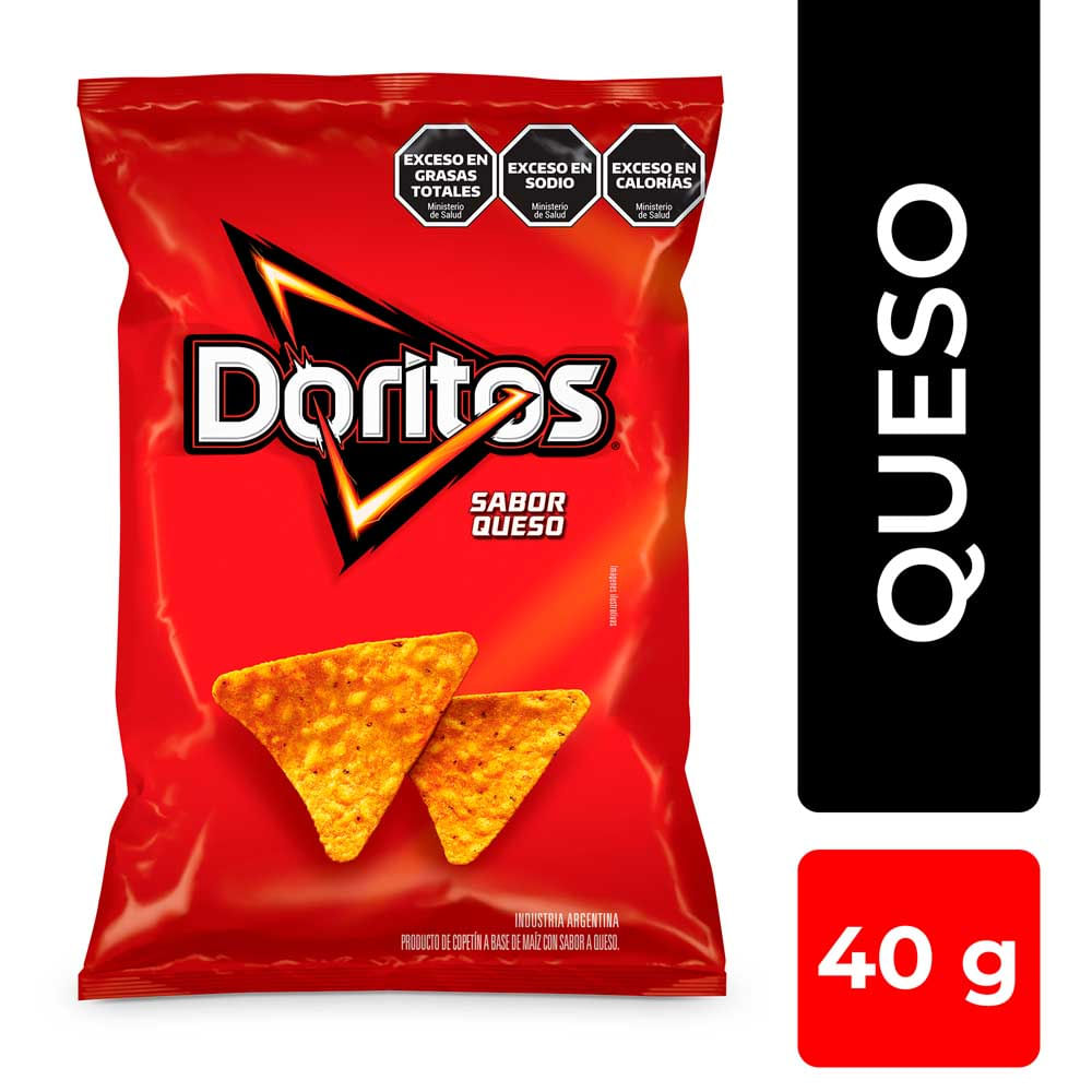 Nachos Sabor Queso 40 Grs Doritos