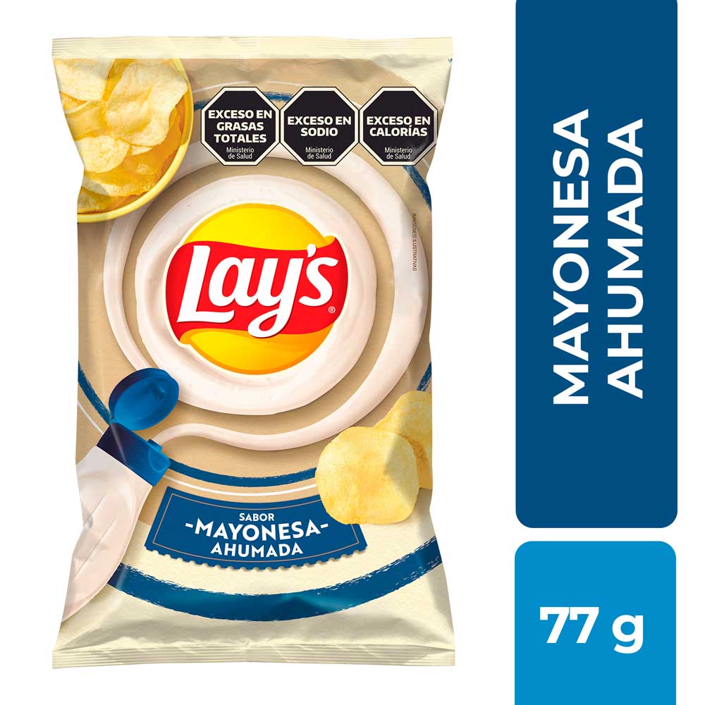 Papas Fritas Sabor A Mayonesa Lays X 77 Gr