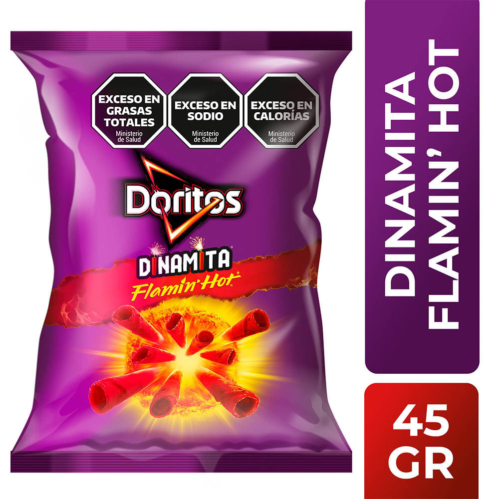 Nachos Dinamita Sabor Flamin' Hot 45 Grs Doritos