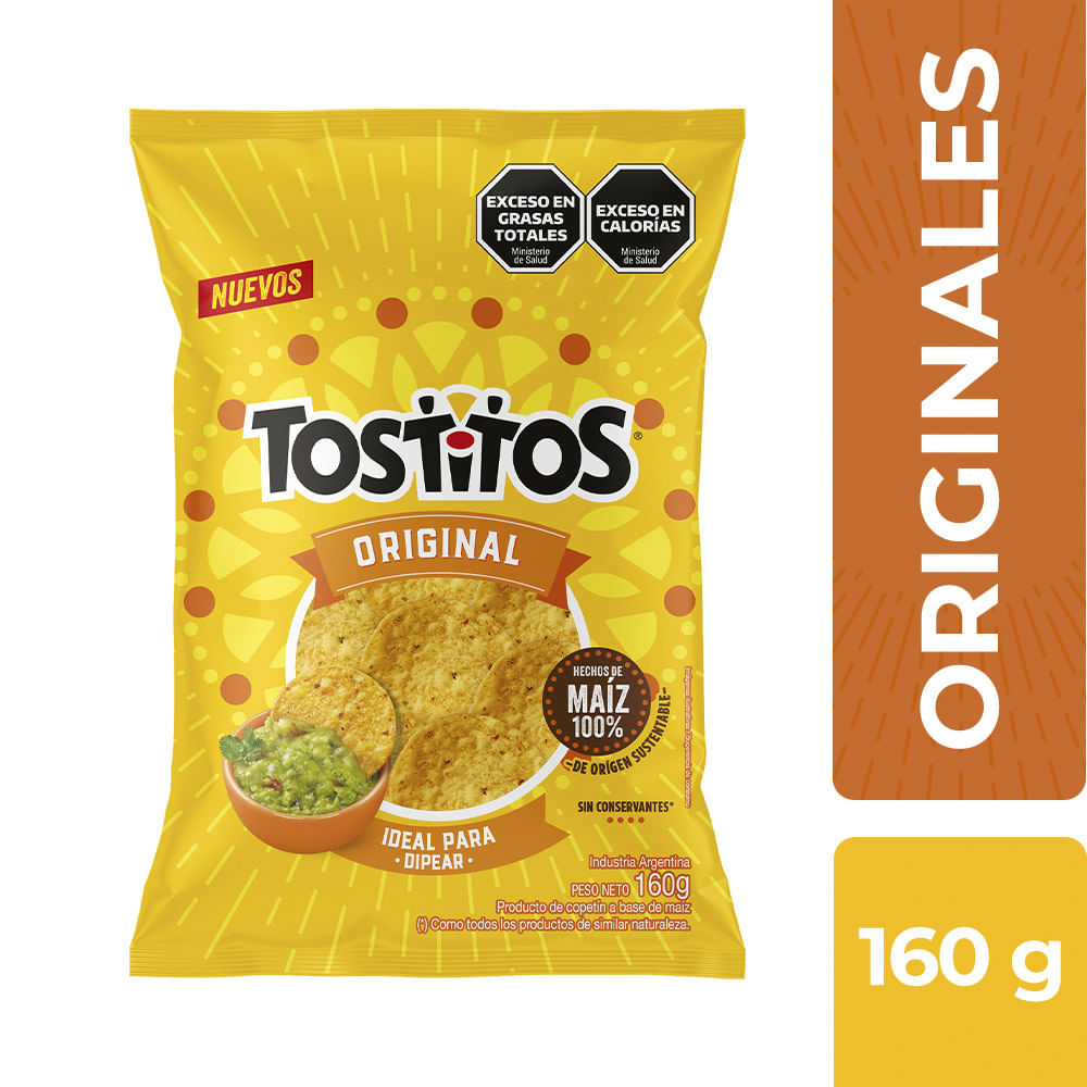 Nachos Sabor Original 160 Grs Tostitos
