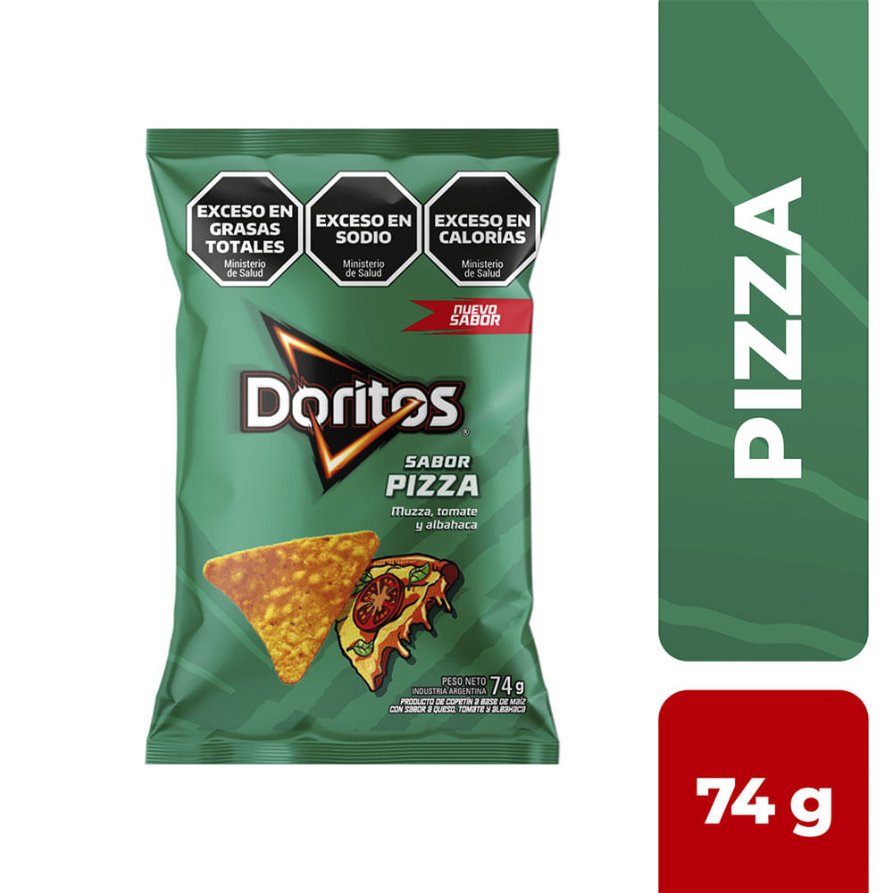 Nachos Sabor Pizza 74 Grs Doritos