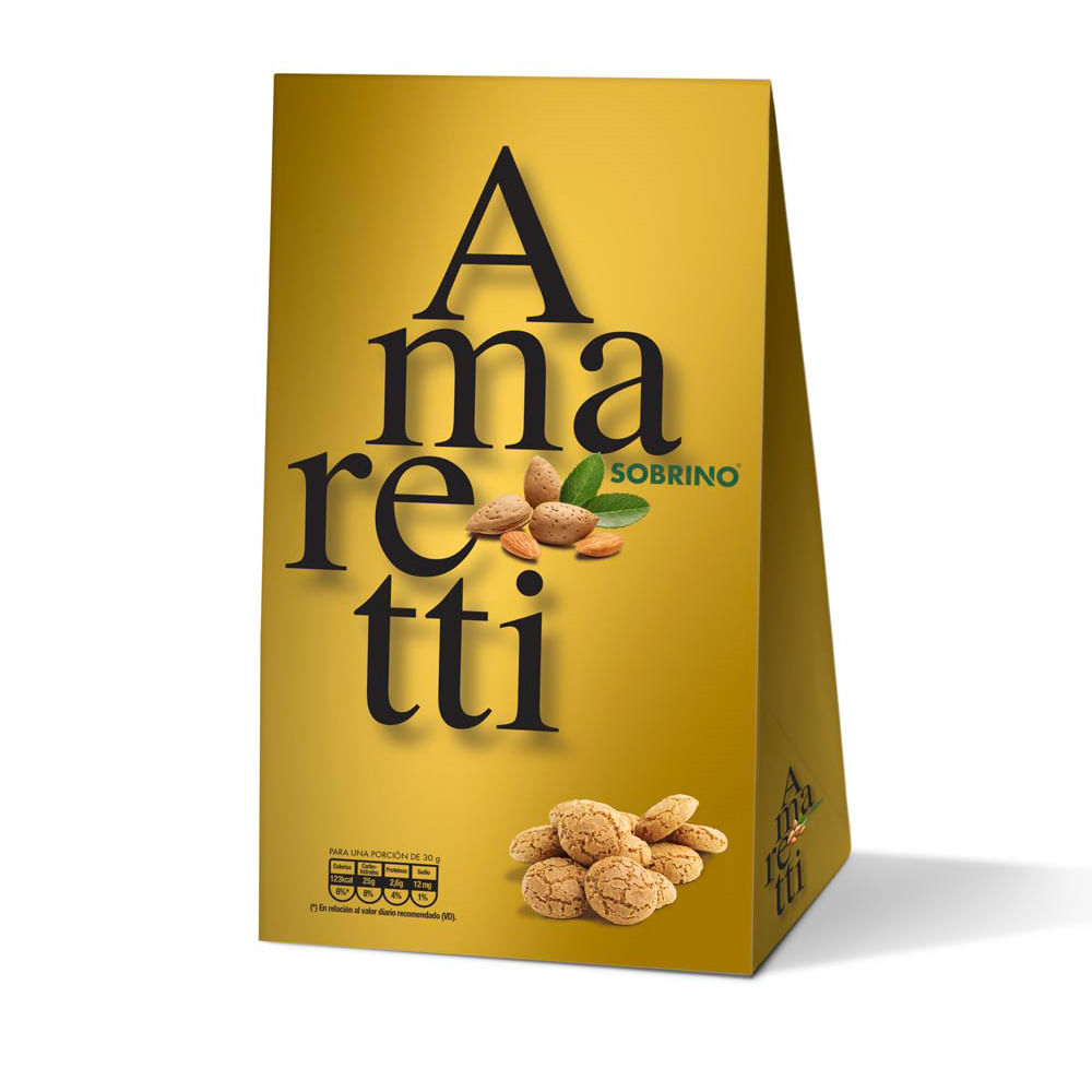 Galletitas Amaretti Sabor Almendras 150 Grs Sobrino