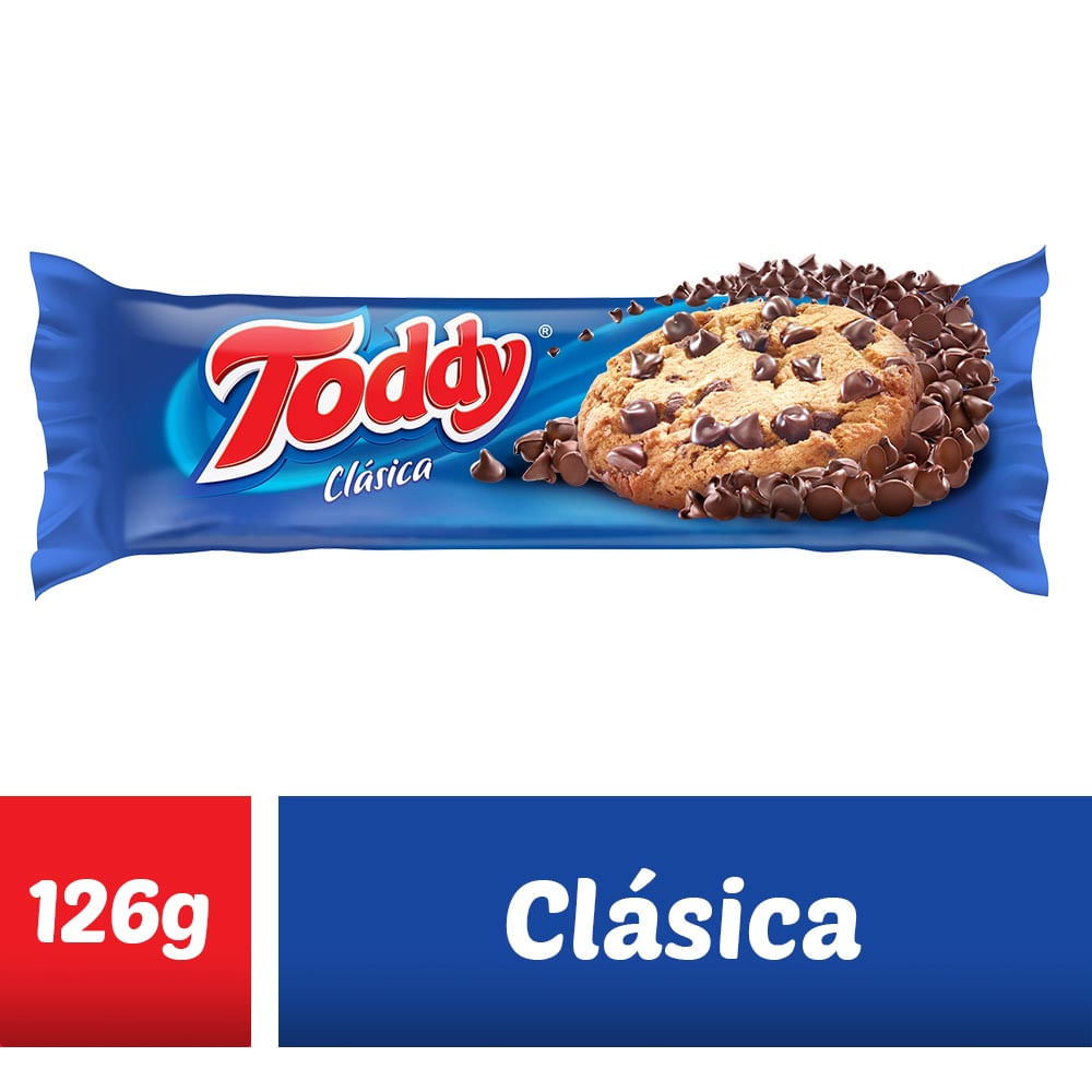 Galletitas Clásica Sabor Chocolate 126 Grs Toddy