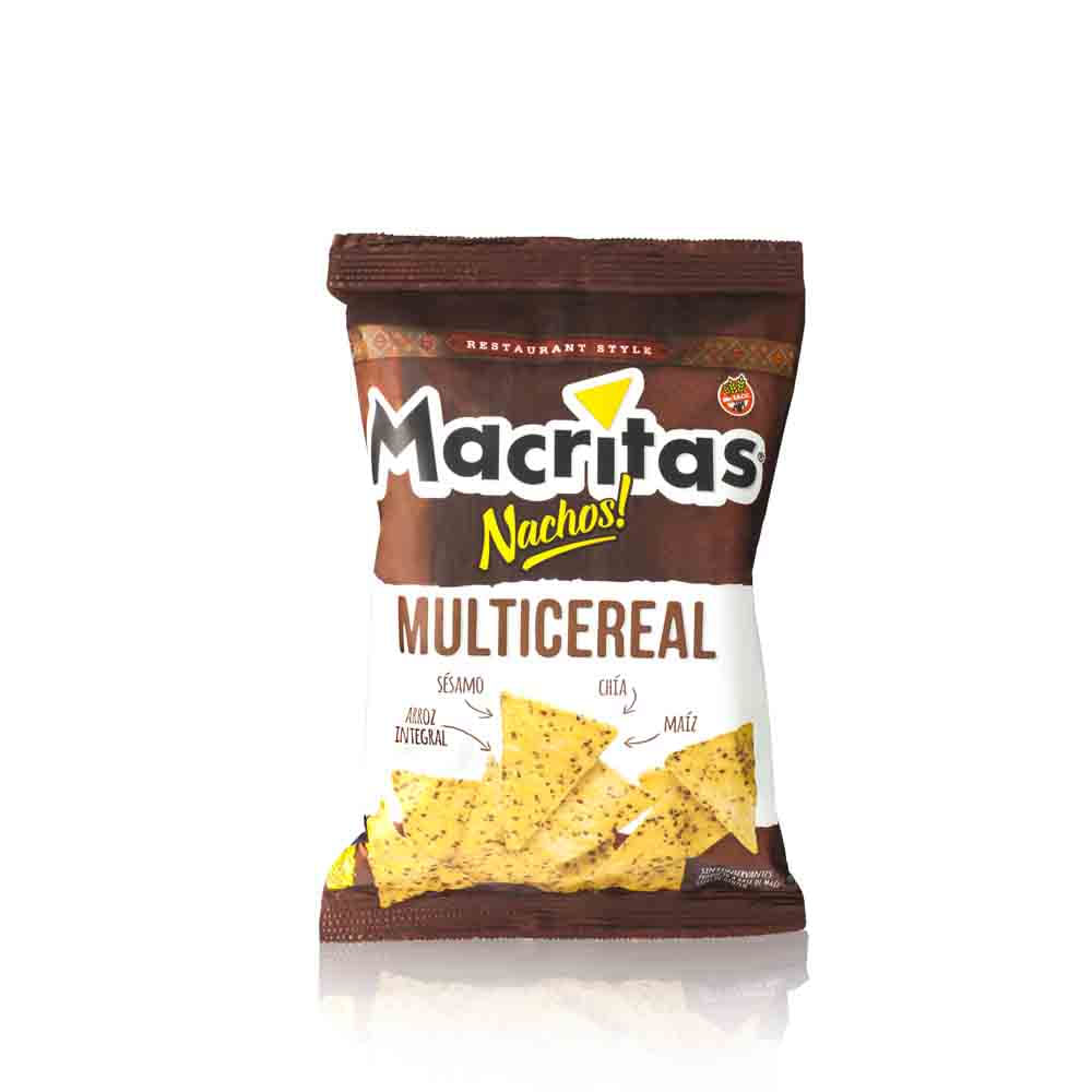 Nachos Multicereal 90 Grs Macritas