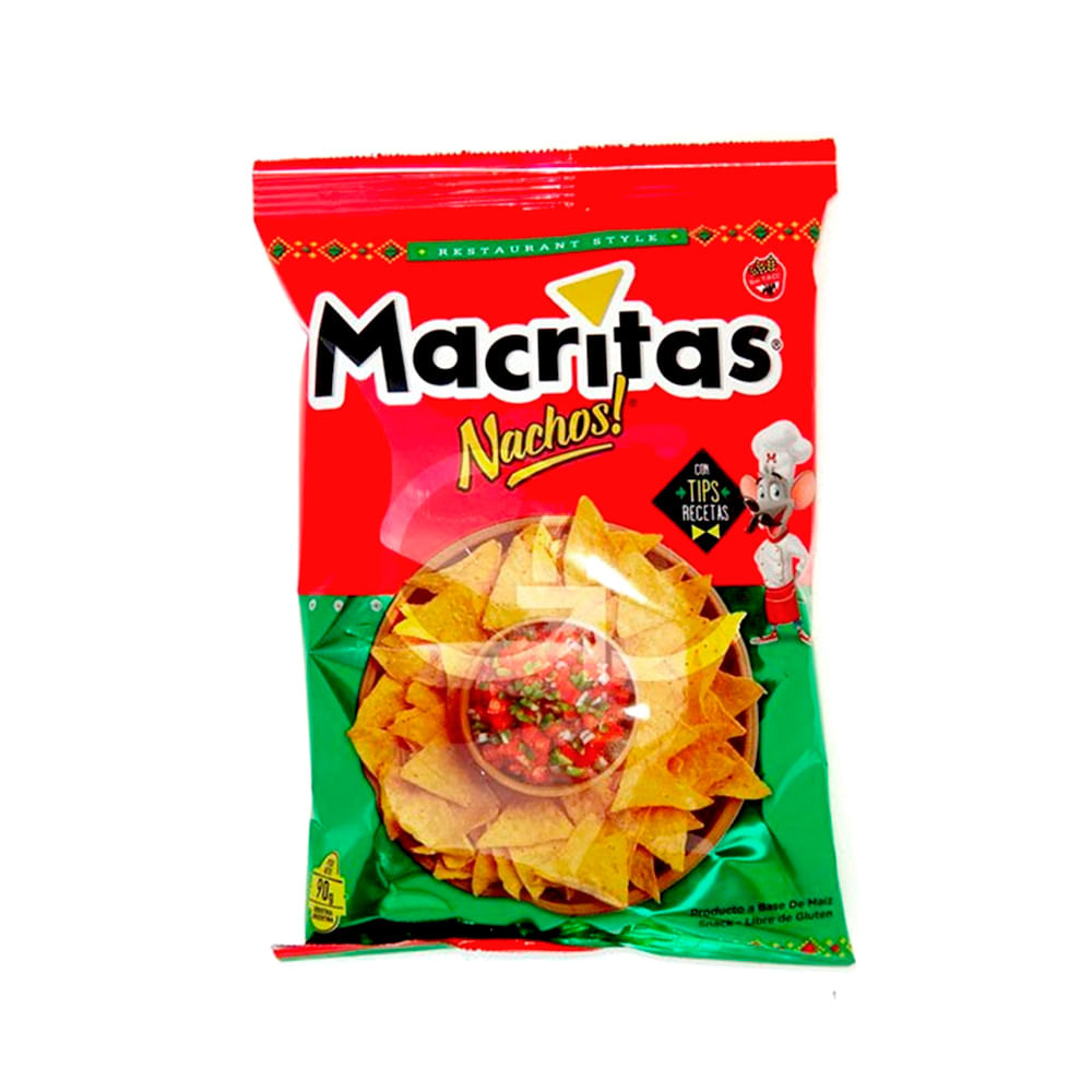 Nachos Macritas Restaurant Style 90gr