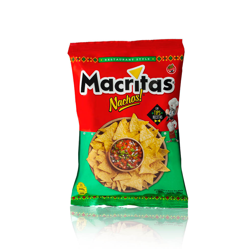 Nachos Macritas X200gr