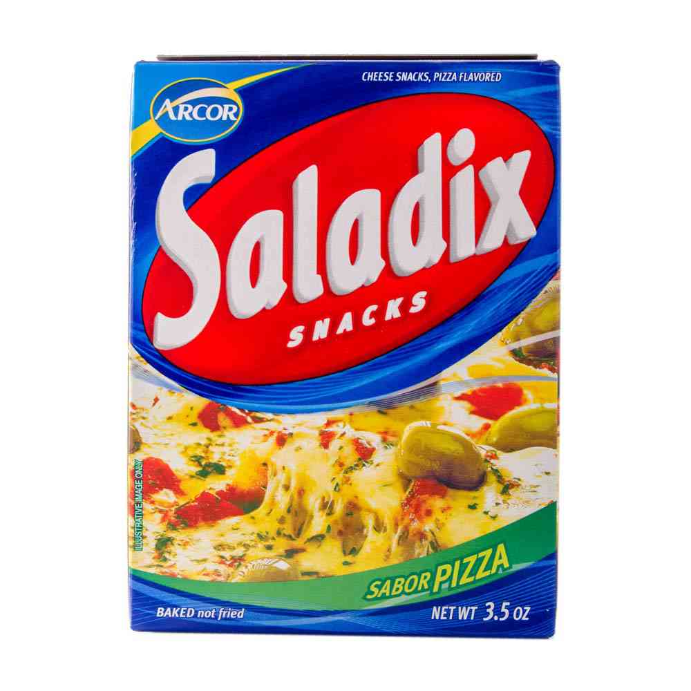 Snacks Salados Sabor Pizza 100 Grs Saladix