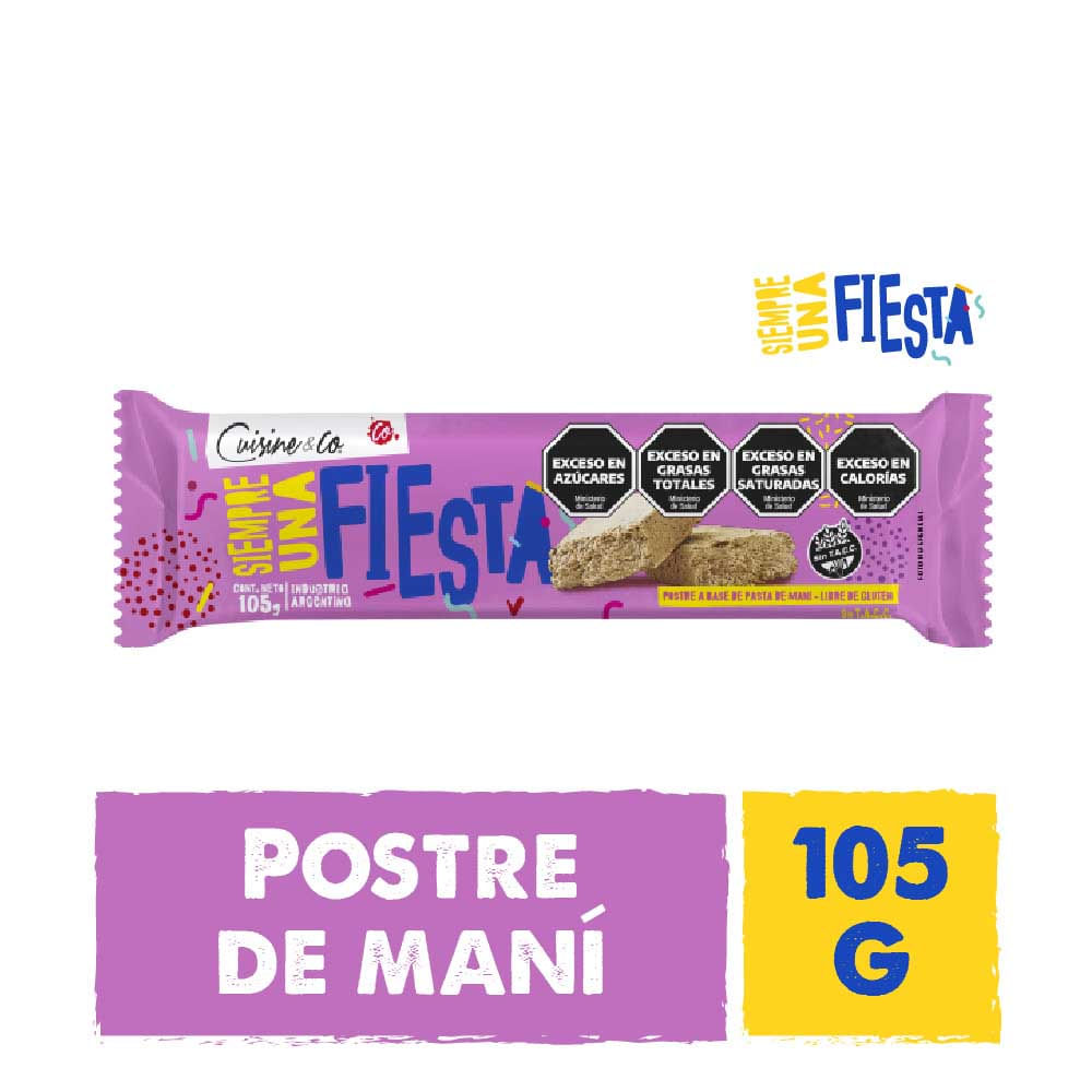 Postre de Maní 105 Grs Cuisine & Co