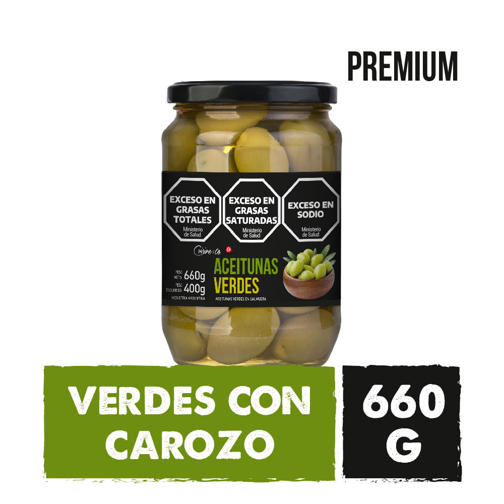 Aceitunas Verdes En Salmuera Cuisine & Co