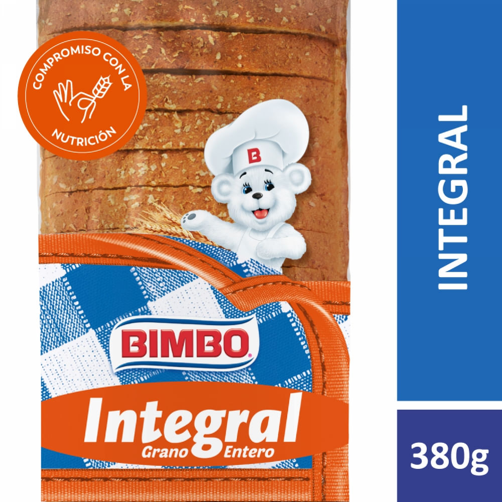 Pan Integral Bimbo X 380g