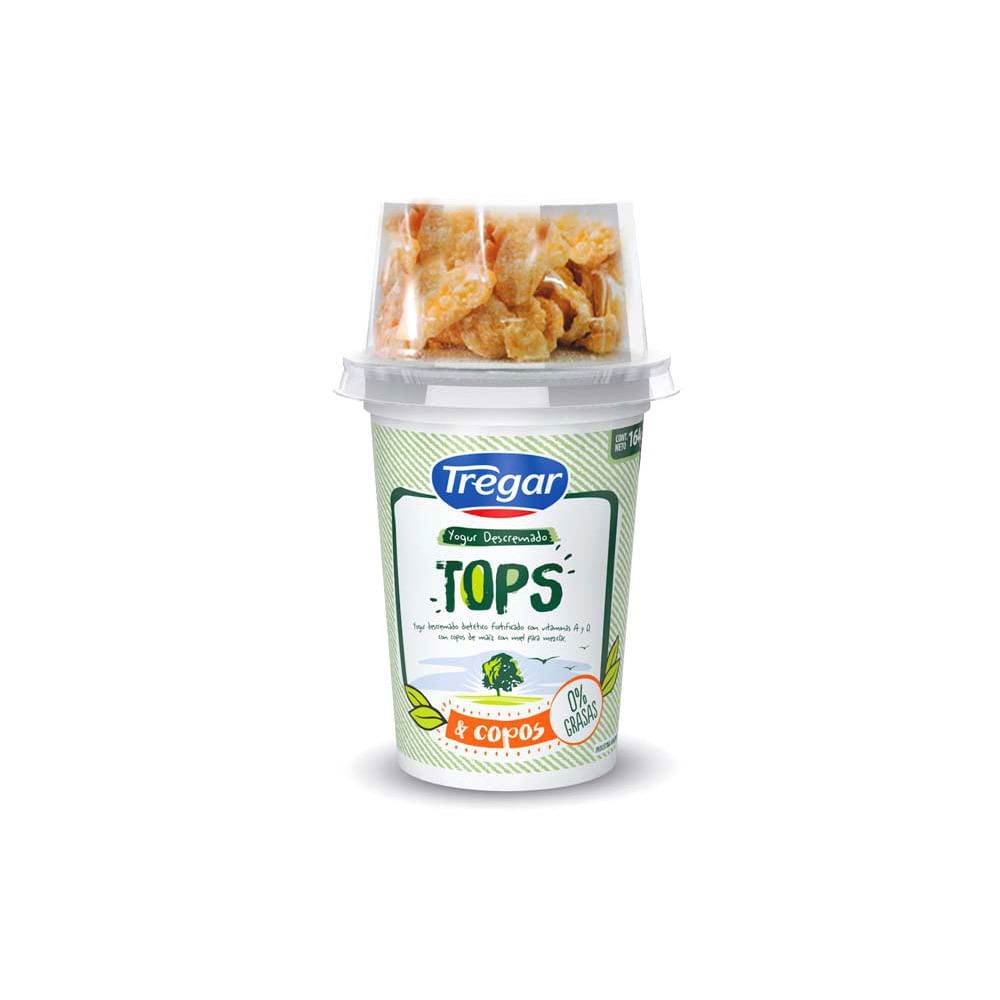 Yogur Descremado Tregar Con Cereales