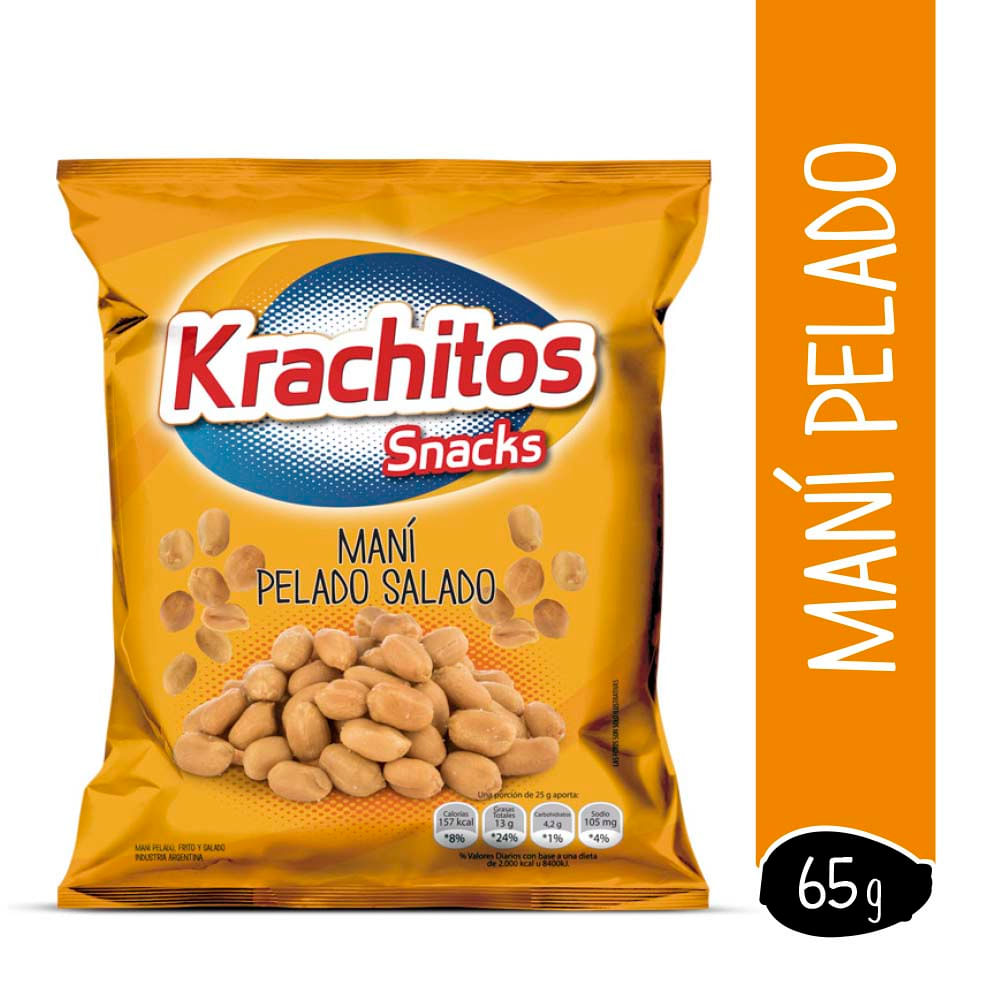 Maní Salado Pelado