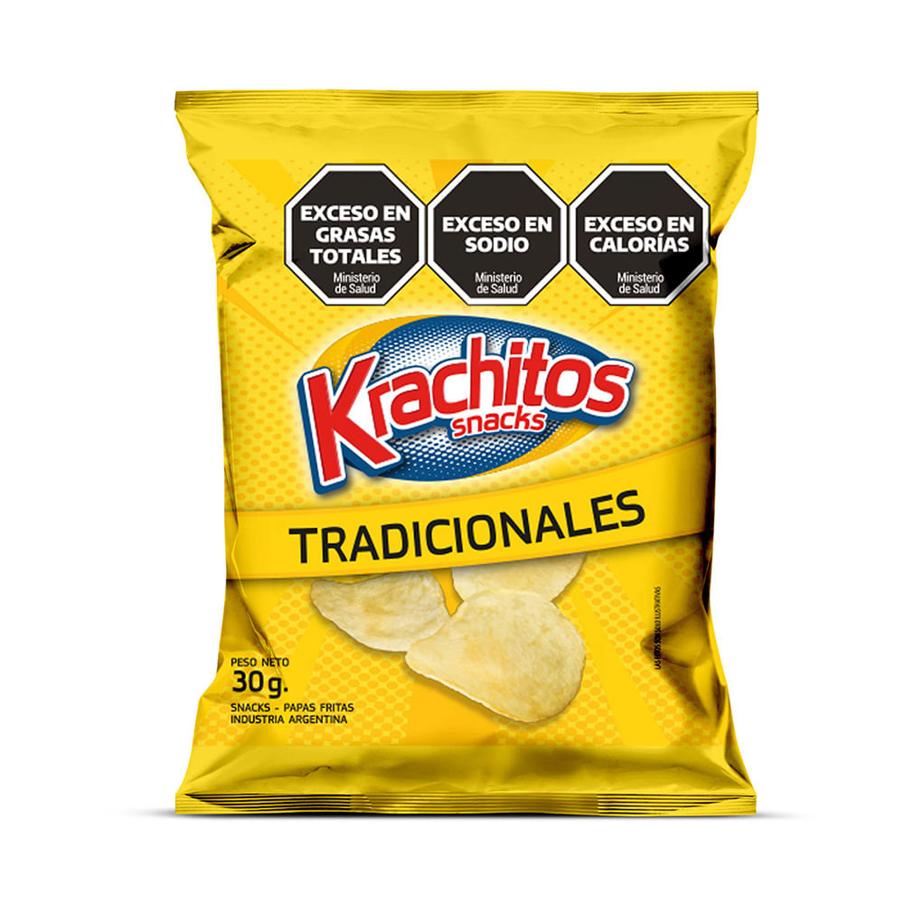 Papas Fritas Tradicionales Krach-itos 30gr
