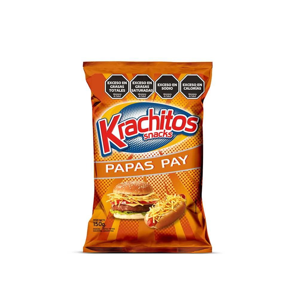 Papas Fritas Pay 150 Grs Krach-Itos