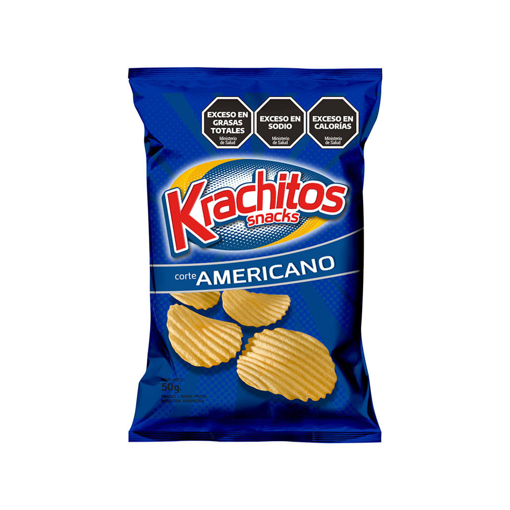 Papas Fritas Corte Americano 50 Grs Krach-itos