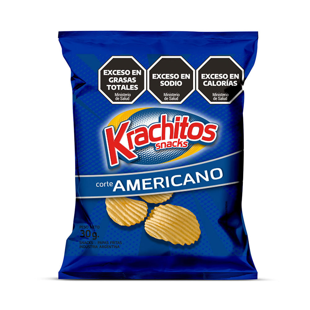 Papas Fritas Corte Americano 30 Grs Krach-Itos