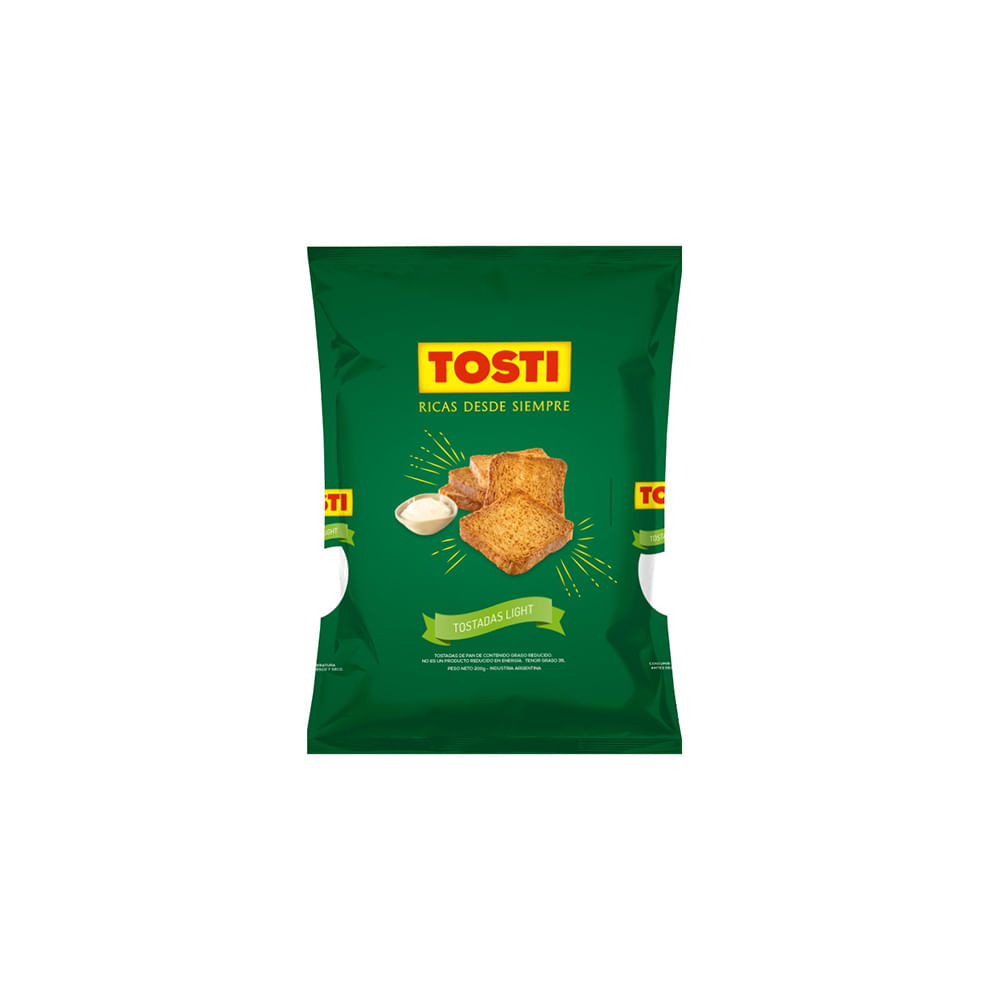 Tostadas Light 200 Grs Tosti