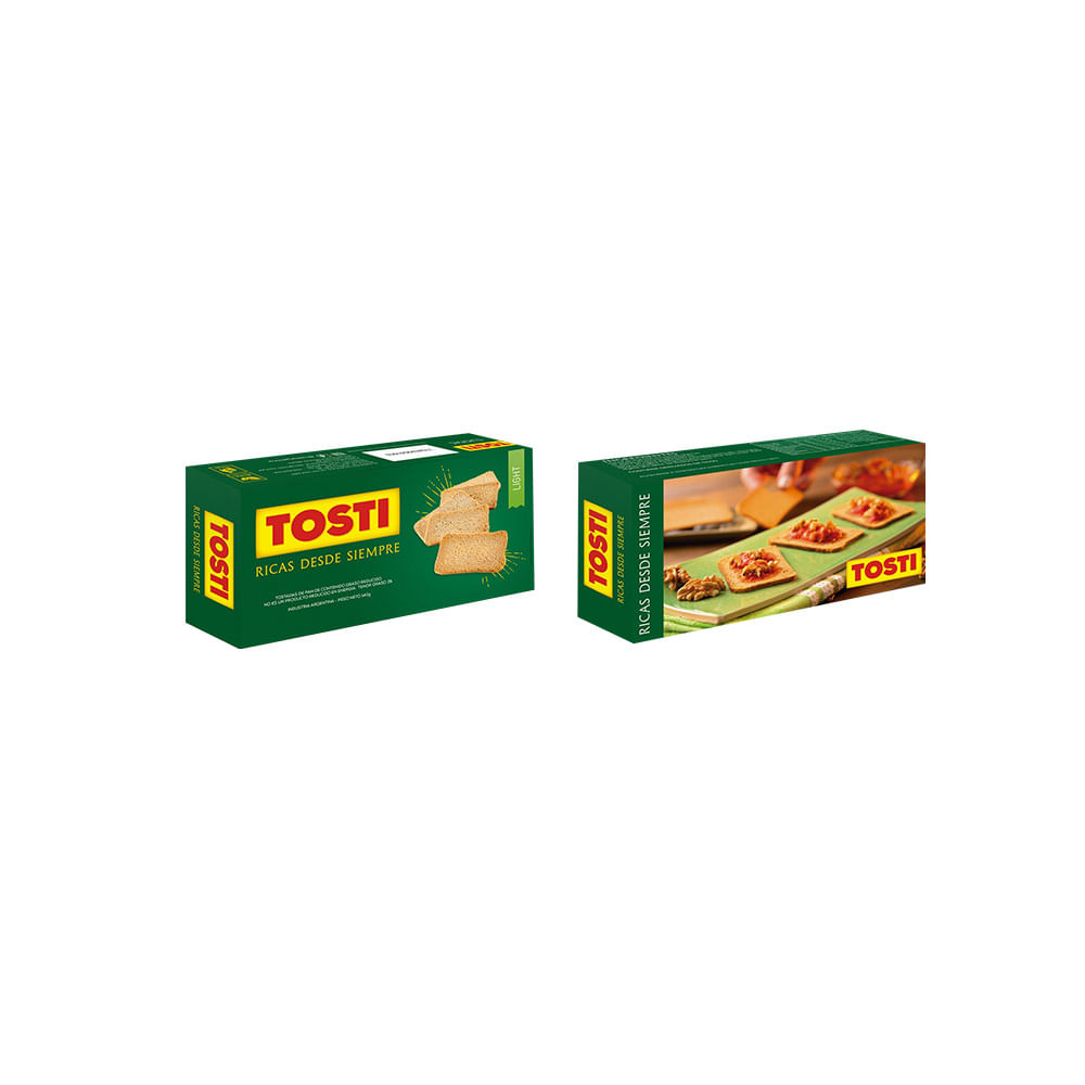 Tostadas Light 140 Grs Tosti