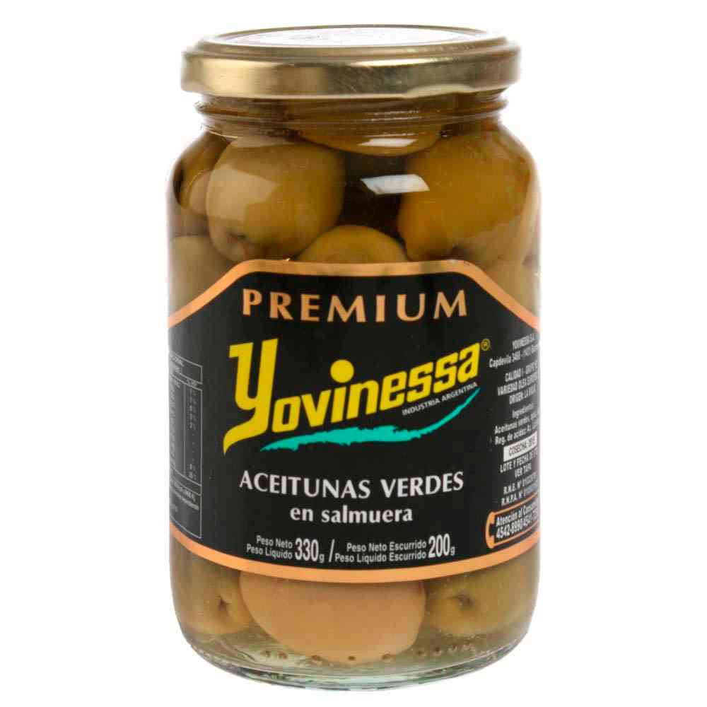 Aceitunas Yovinessa Verdes