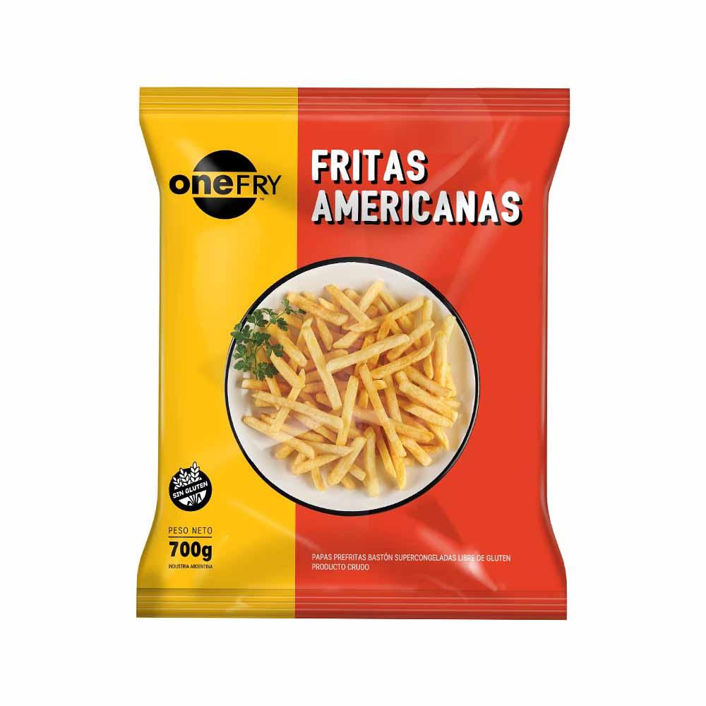 Papas Fritas Americanas Bastón 700 Grs One Fry