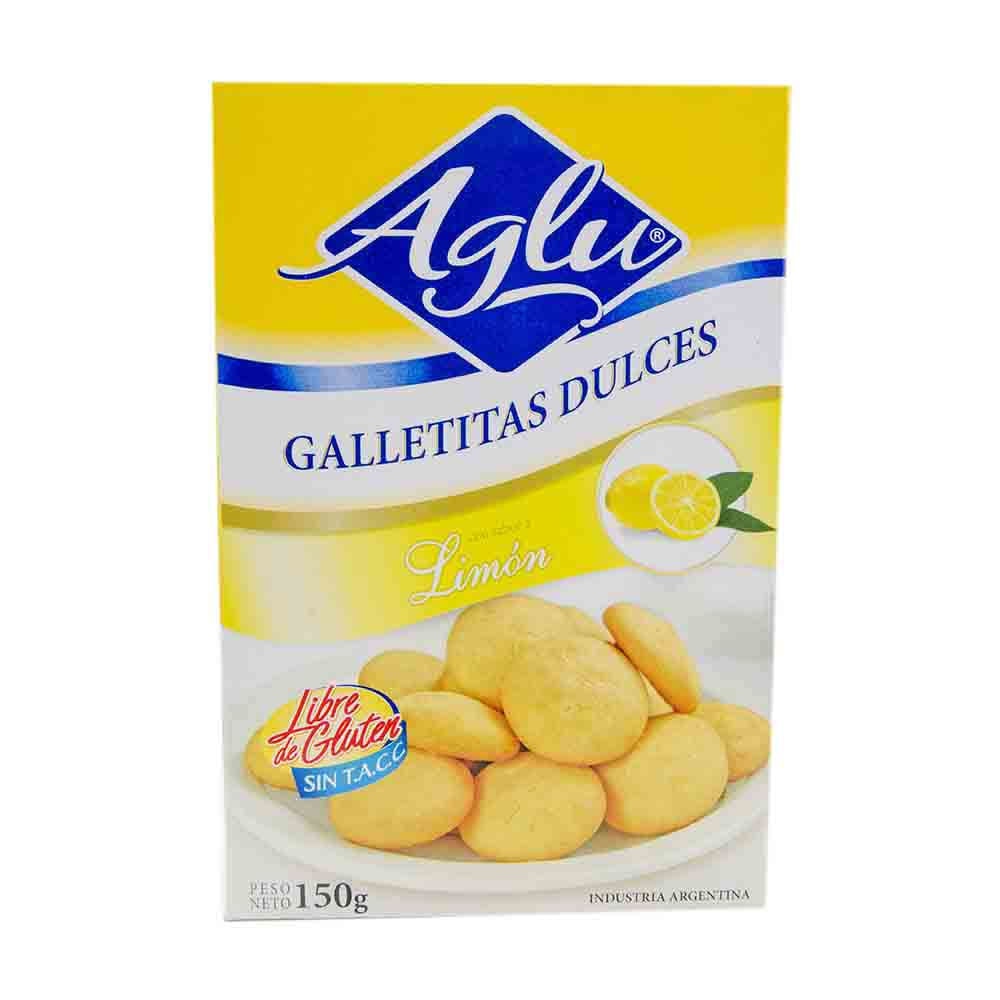 Galletitas Dulces Limón 150 Gr Aglu