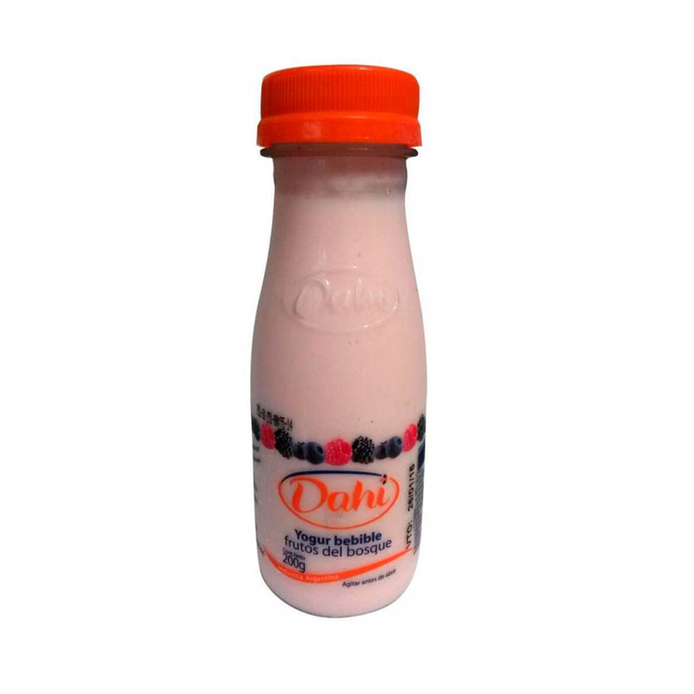 Yogurt Sabor Frutos del Bosque Bebible 200 Grs Dahí