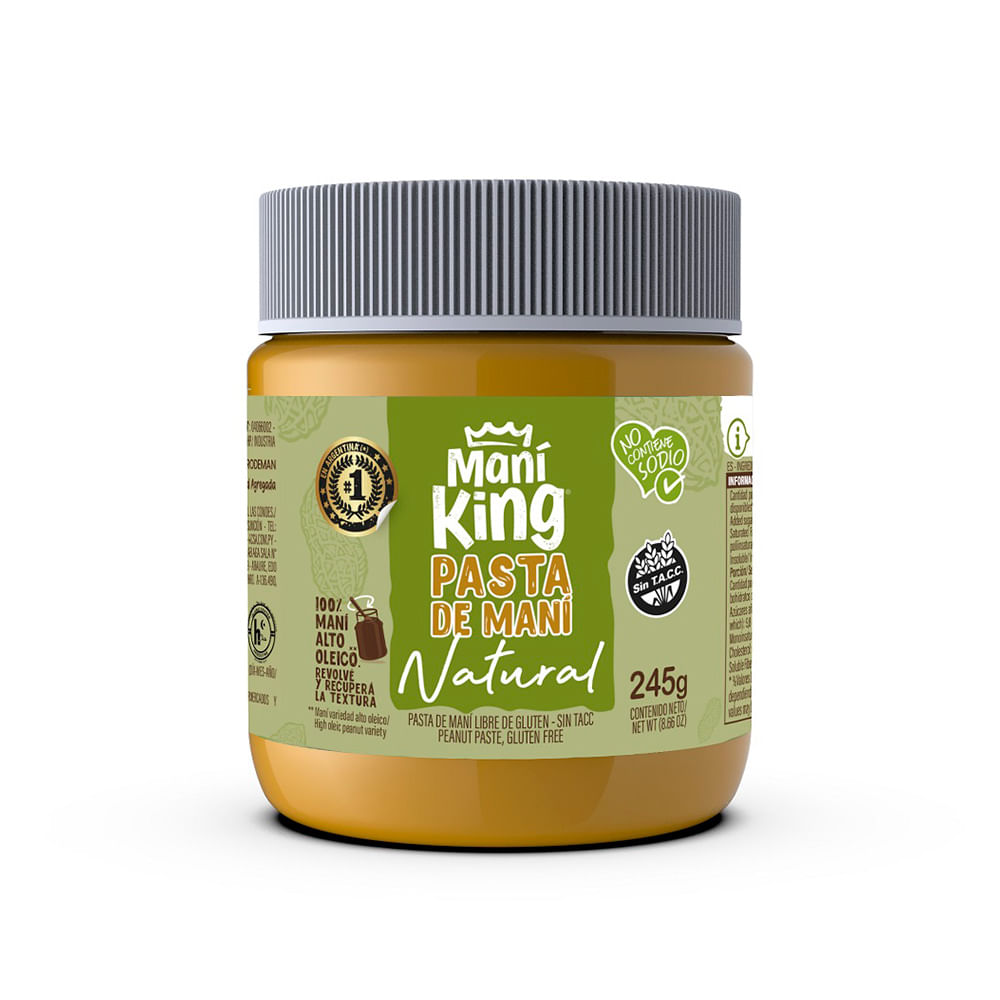 Pasta de Maní 245 Grs Mani King